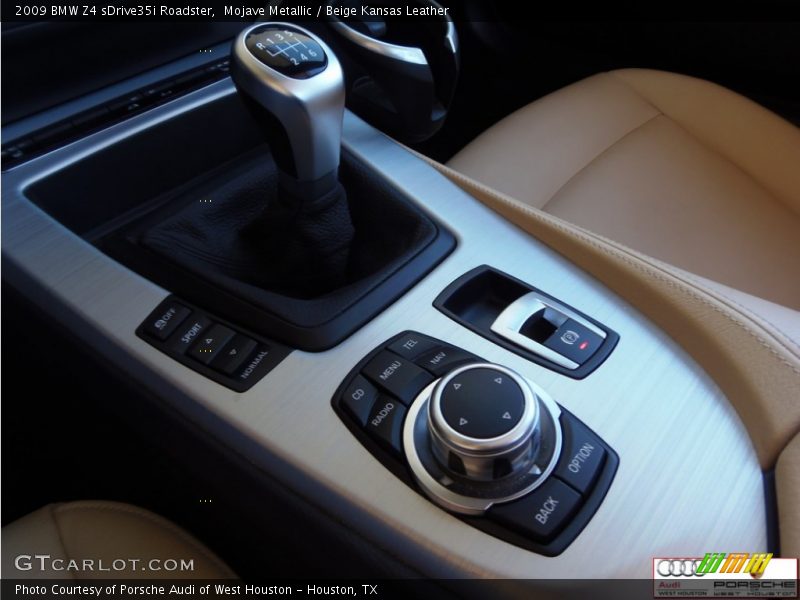 Mojave Metallic / Beige Kansas Leather 2009 BMW Z4 sDrive35i Roadster