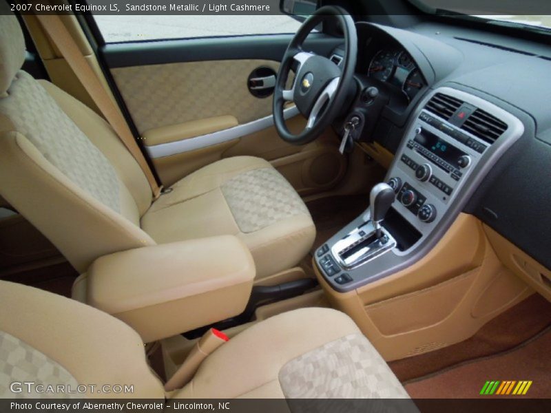 Sandstone Metallic / Light Cashmere 2007 Chevrolet Equinox LS