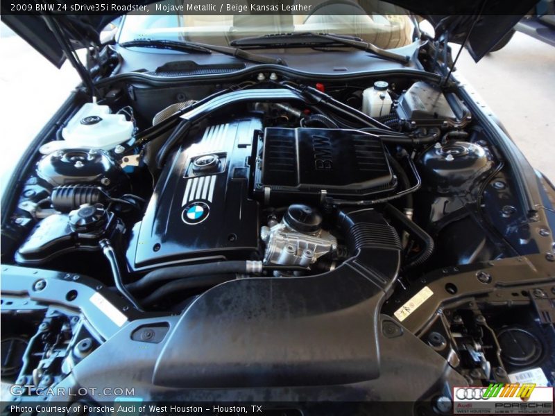 Mojave Metallic / Beige Kansas Leather 2009 BMW Z4 sDrive35i Roadster