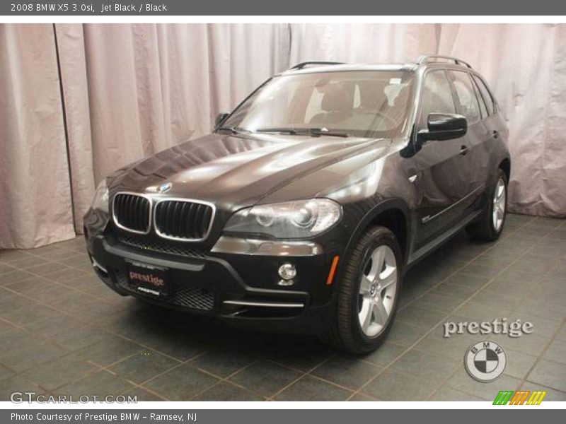 Jet Black / Black 2008 BMW X5 3.0si