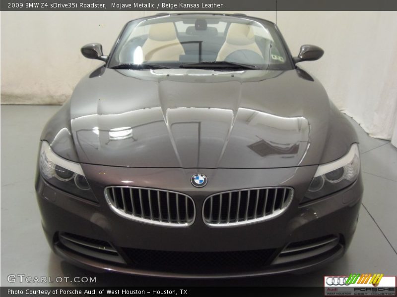 Mojave Metallic / Beige Kansas Leather 2009 BMW Z4 sDrive35i Roadster