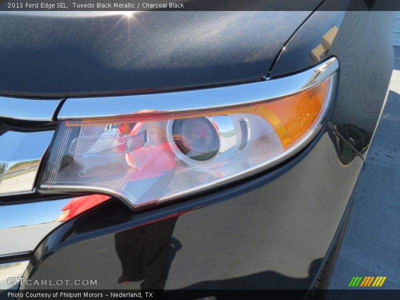 Tuxedo Black Metallic / Charcoal Black 2013 Ford Edge SEL
