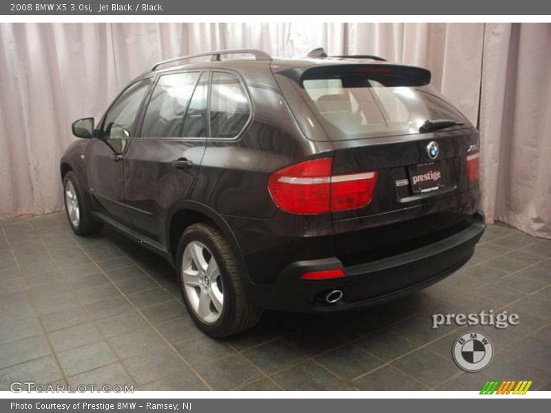 Jet Black / Black 2008 BMW X5 3.0si