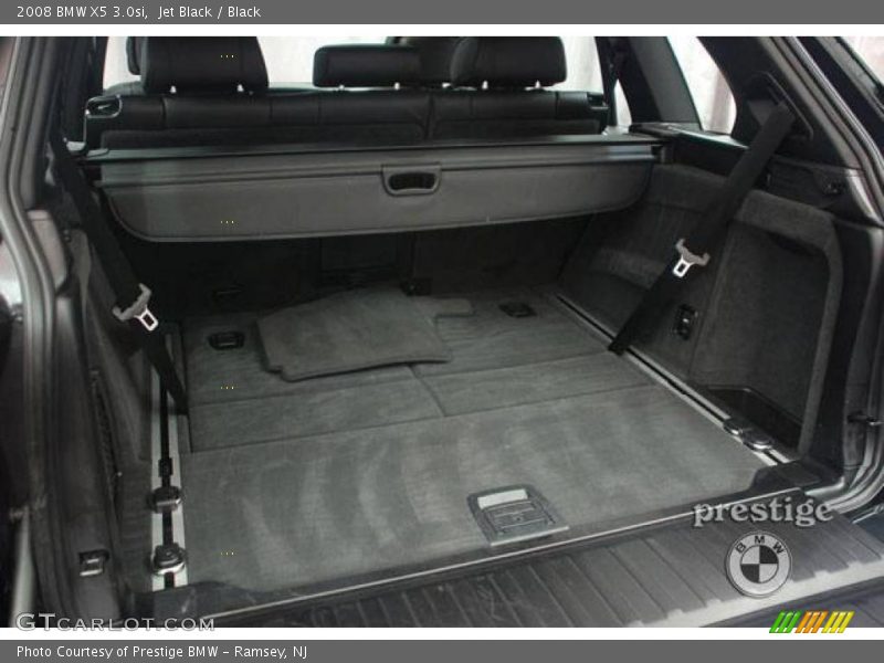 Jet Black / Black 2008 BMW X5 3.0si