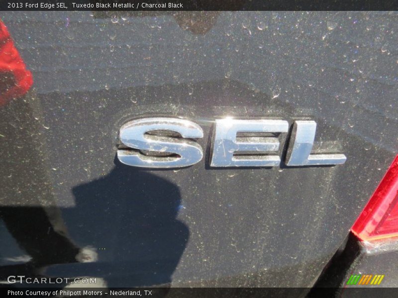 Tuxedo Black Metallic / Charcoal Black 2013 Ford Edge SEL