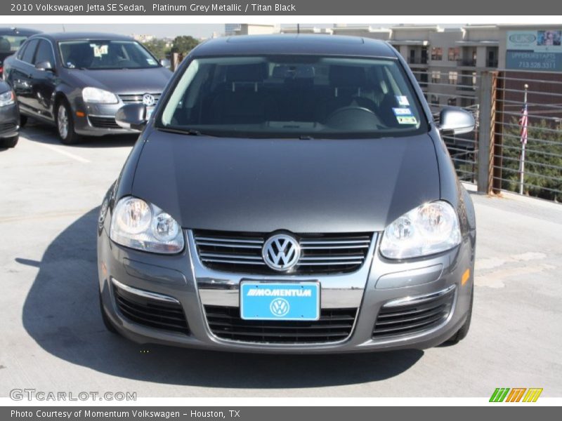 Platinum Grey Metallic / Titan Black 2010 Volkswagen Jetta SE Sedan