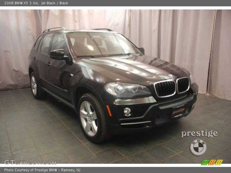 Jet Black / Black 2008 BMW X5 3.0si