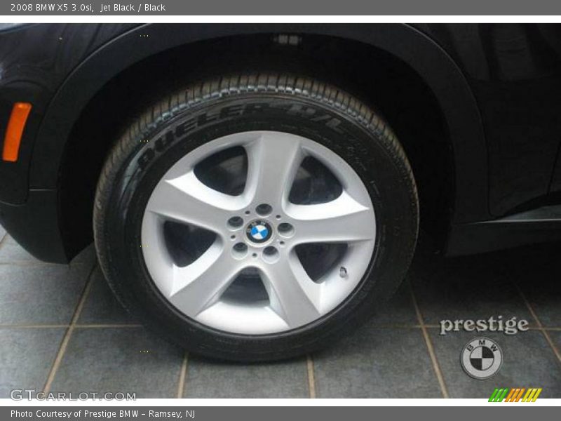 Jet Black / Black 2008 BMW X5 3.0si