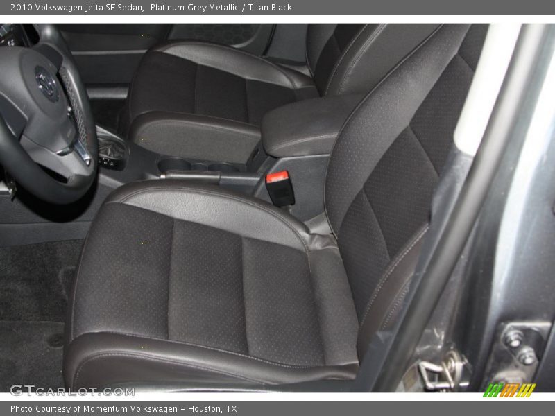 Platinum Grey Metallic / Titan Black 2010 Volkswagen Jetta SE Sedan