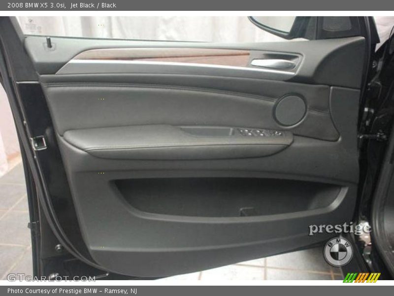 Jet Black / Black 2008 BMW X5 3.0si