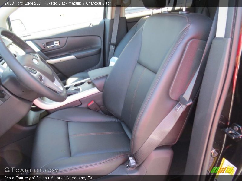 Tuxedo Black Metallic / Charcoal Black 2013 Ford Edge SEL