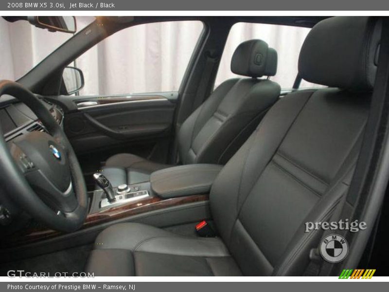 Jet Black / Black 2008 BMW X5 3.0si