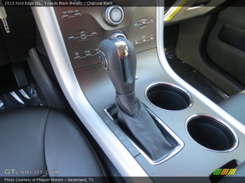 Tuxedo Black Metallic / Charcoal Black 2013 Ford Edge SEL