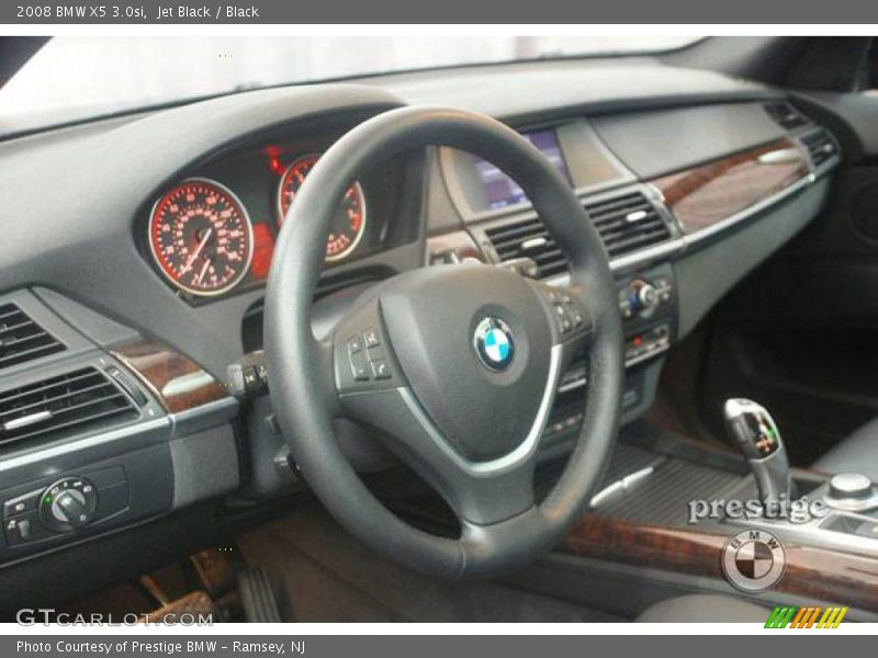 Jet Black / Black 2008 BMW X5 3.0si