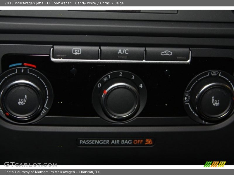 Candy White / Cornsilk Beige 2013 Volkswagen Jetta TDI SportWagen