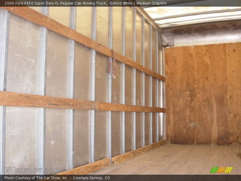 Oxford White / Medium Graphite 2000 Ford F450 Super Duty XL Regular Cab Moving Truck