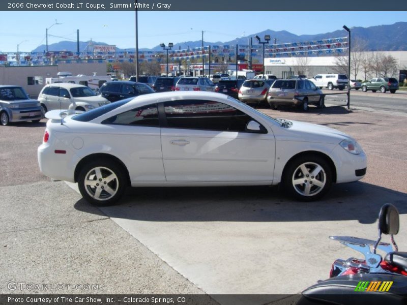 Summit White / Gray 2006 Chevrolet Cobalt LT Coupe