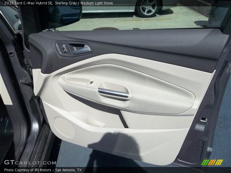Sterling Gray / Medium Light Stone 2013 Ford C-Max Hybrid SE