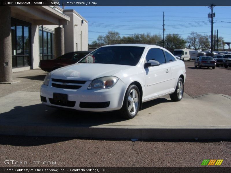 Summit White / Gray 2006 Chevrolet Cobalt LT Coupe