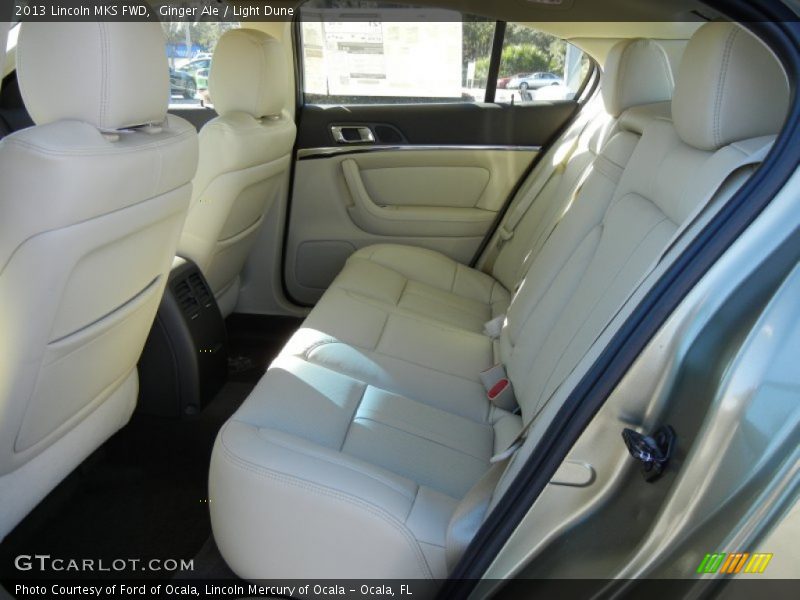 Rear Seat of 2013 MKS FWD