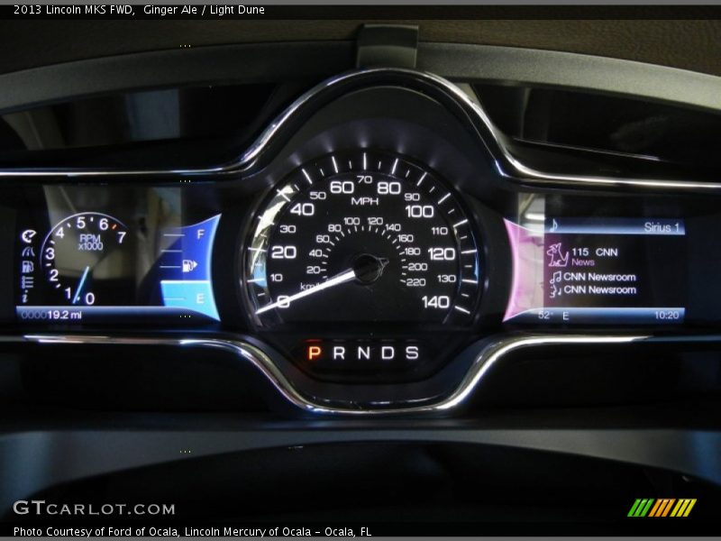  2013 MKS FWD FWD Gauges
