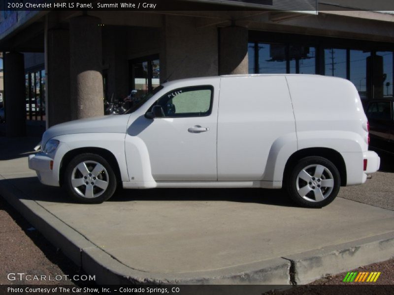 Summit White / Gray 2009 Chevrolet HHR LS Panel