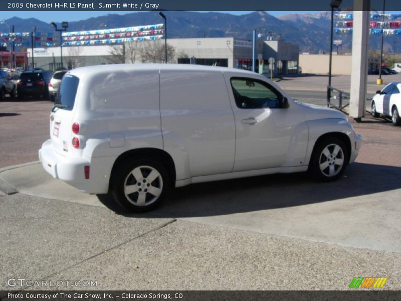 Summit White / Gray 2009 Chevrolet HHR LS Panel