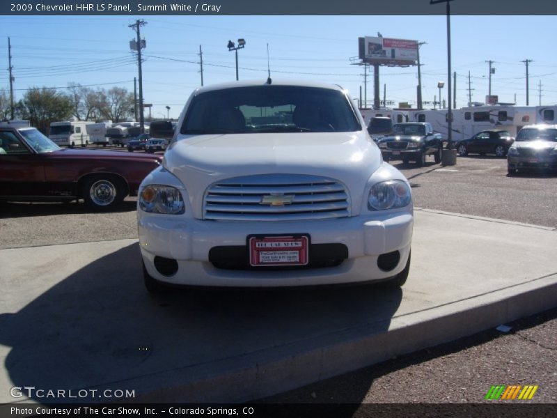 Summit White / Gray 2009 Chevrolet HHR LS Panel