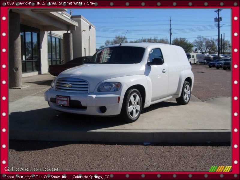 Summit White / Gray 2009 Chevrolet HHR LS Panel