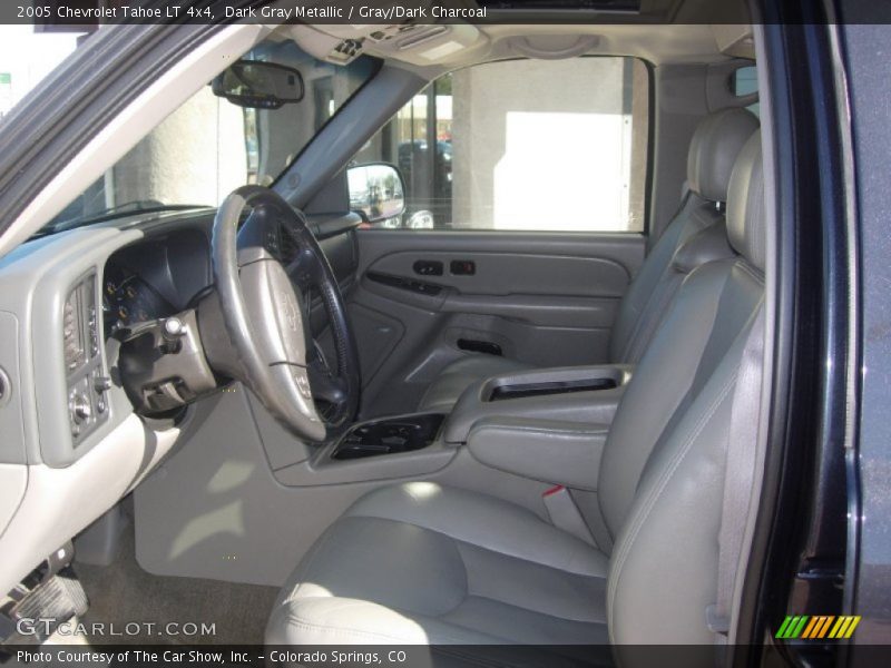Dark Gray Metallic / Gray/Dark Charcoal 2005 Chevrolet Tahoe LT 4x4