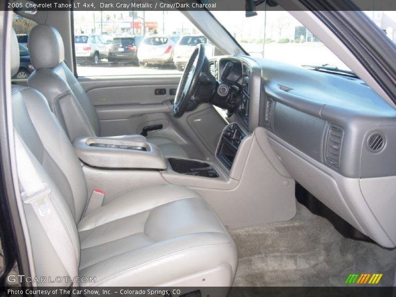 Dark Gray Metallic / Gray/Dark Charcoal 2005 Chevrolet Tahoe LT 4x4