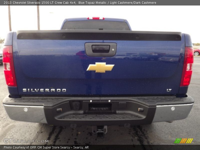Blue Topaz Metallic / Light Cashmere/Dark Cashmere 2013 Chevrolet Silverado 1500 LT Crew Cab 4x4