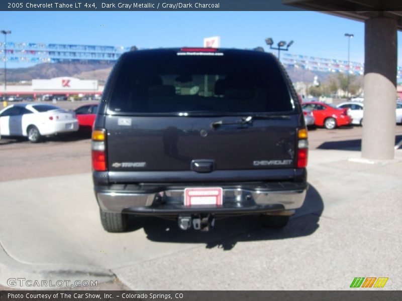 Dark Gray Metallic / Gray/Dark Charcoal 2005 Chevrolet Tahoe LT 4x4