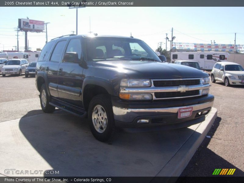 Dark Gray Metallic / Gray/Dark Charcoal 2005 Chevrolet Tahoe LT 4x4