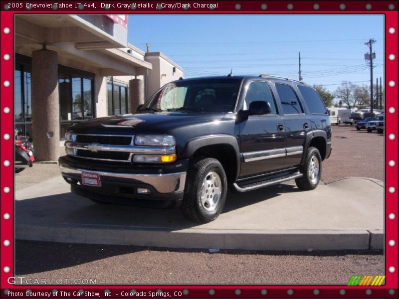 Dark Gray Metallic / Gray/Dark Charcoal 2005 Chevrolet Tahoe LT 4x4