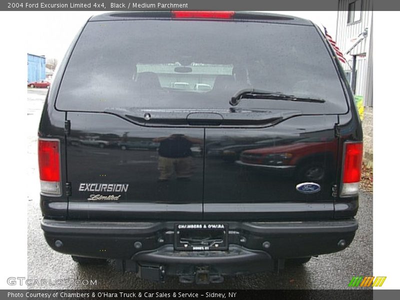 Black / Medium Parchment 2004 Ford Excursion Limited 4x4
