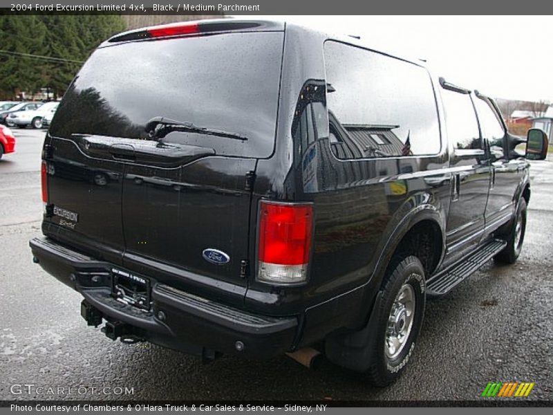 Black / Medium Parchment 2004 Ford Excursion Limited 4x4