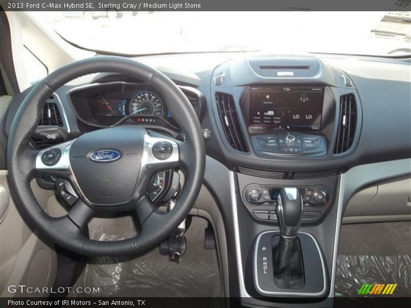 Sterling Gray / Medium Light Stone 2013 Ford C-Max Hybrid SE