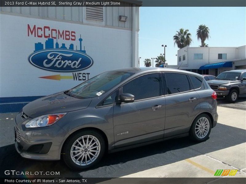 Sterling Gray / Medium Light Stone 2013 Ford C-Max Hybrid SE