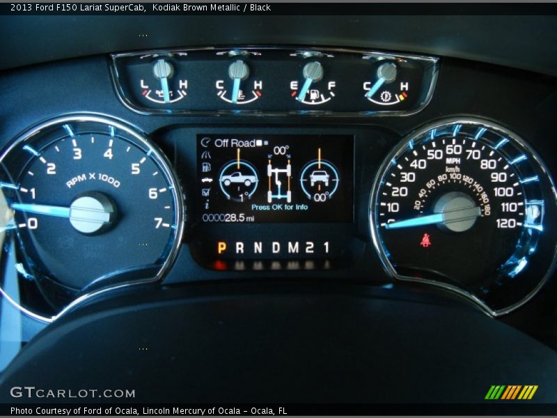  2013 F150 Lariat SuperCab Lariat SuperCab Gauges