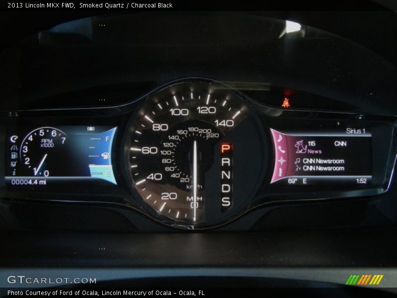 Smoked Quartz / Charcoal Black 2013 Lincoln MKX FWD