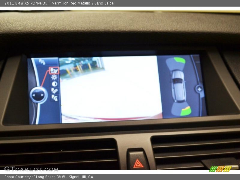 Vermilion Red Metallic / Sand Beige 2011 BMW X5 xDrive 35i