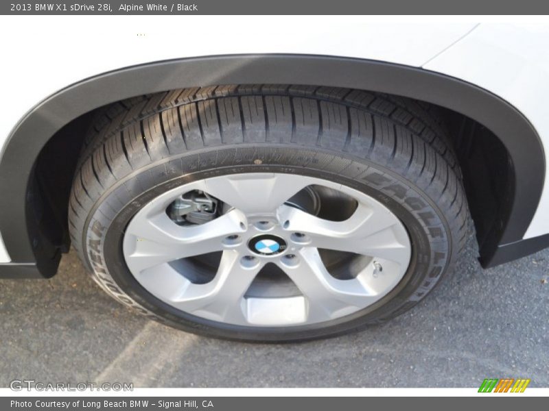 Alpine White / Black 2013 BMW X1 sDrive 28i