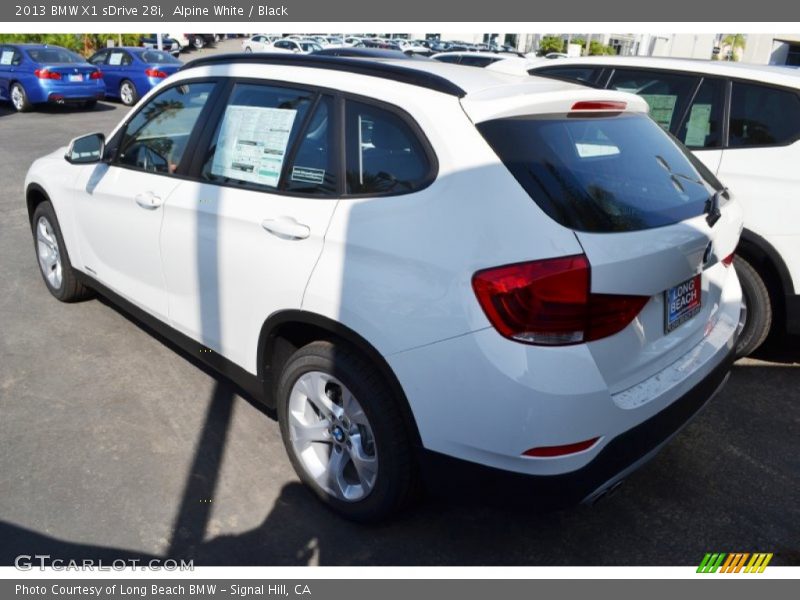 Alpine White / Black 2013 BMW X1 sDrive 28i