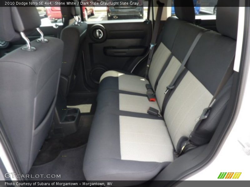 Stone White / Dark Slate Gray/Light Slate Gray 2010 Dodge Nitro SE 4x4