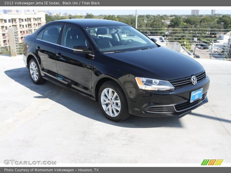 Black Uni / Titan Black 2013 Volkswagen Jetta SE Sedan