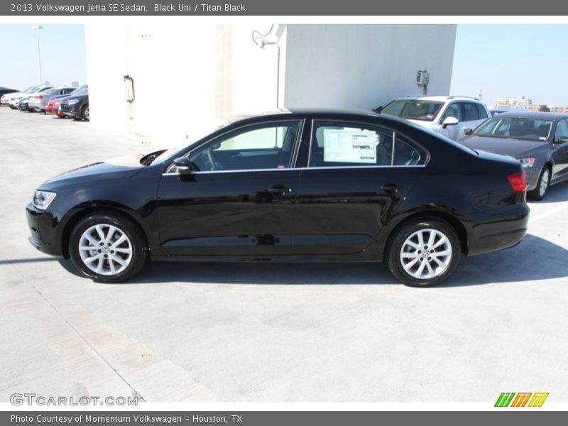 Black Uni / Titan Black 2013 Volkswagen Jetta SE Sedan