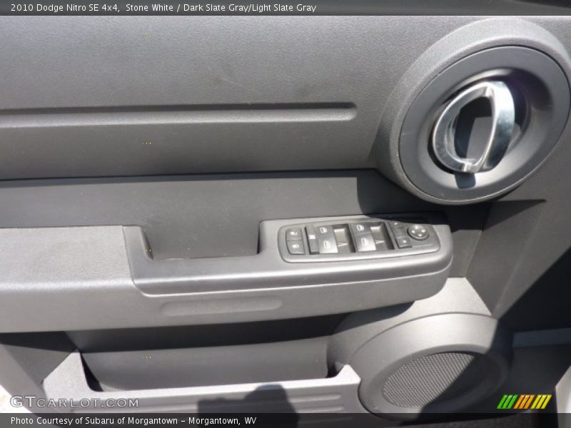 Stone White / Dark Slate Gray/Light Slate Gray 2010 Dodge Nitro SE 4x4