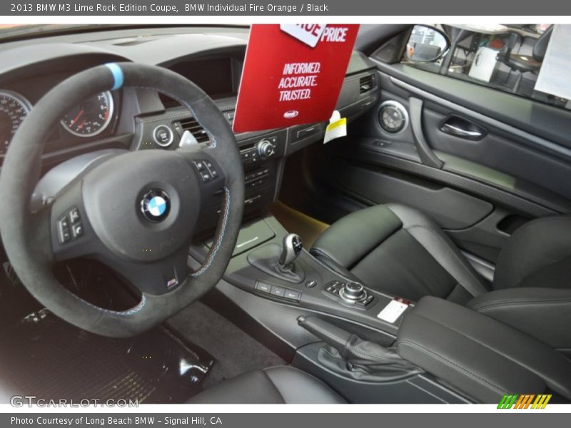  2013 M3 Lime Rock Edition Coupe Black Interior