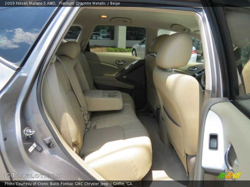 Platinum Graphite Metallic / Beige 2009 Nissan Murano S AWD